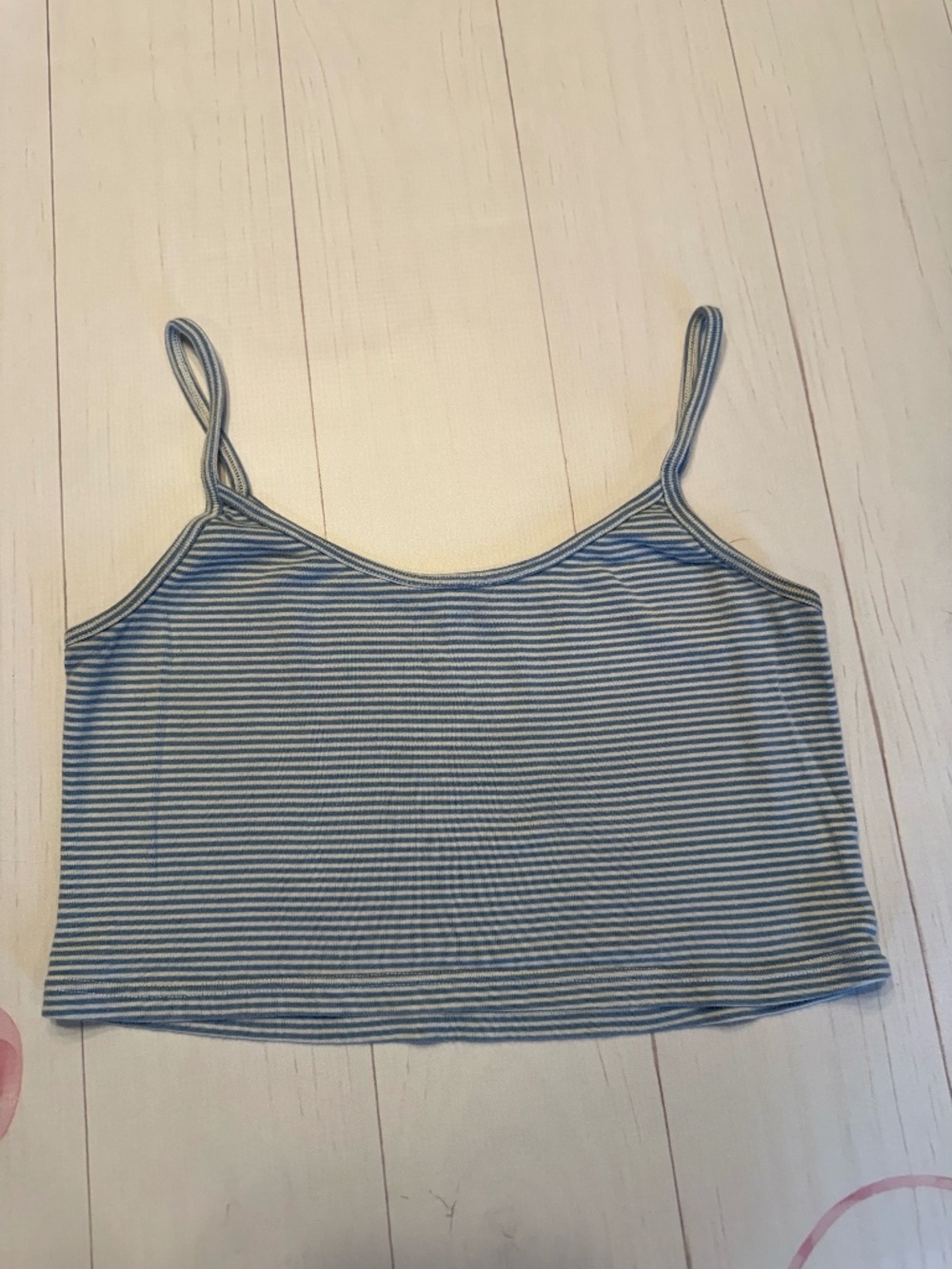 Brandy Melville Skylar striped Camisole Crop size O/S